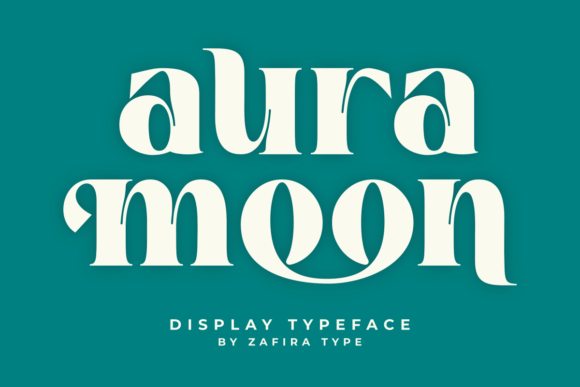 Aura Moon Font: Adding Luxury to Brand Identity Design