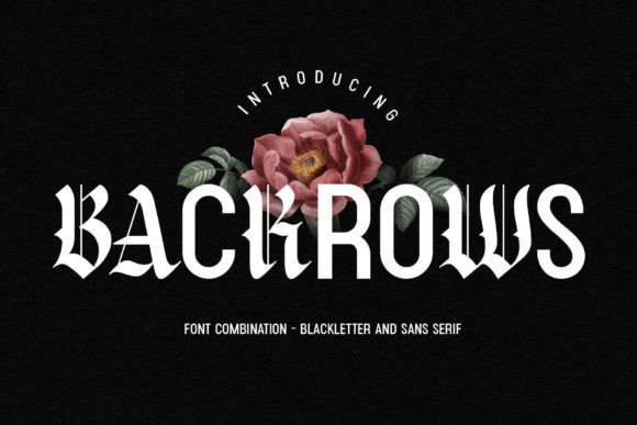 Backrows Font: Elevate Your Small Business Branding