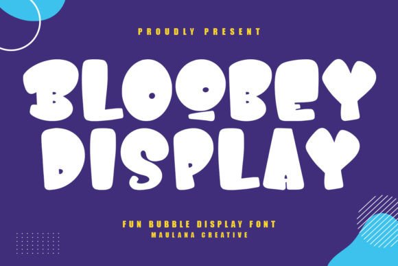 Bloobey Font: Adding Whimsy to Digital Layouts