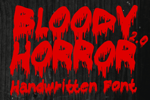 Bloody Horror 2.0 Font: An Editorial Design Review