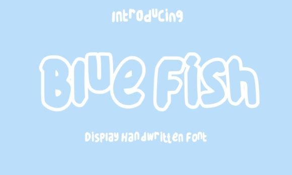 Blue Fish Font: Adding Joy to Small Business Branding