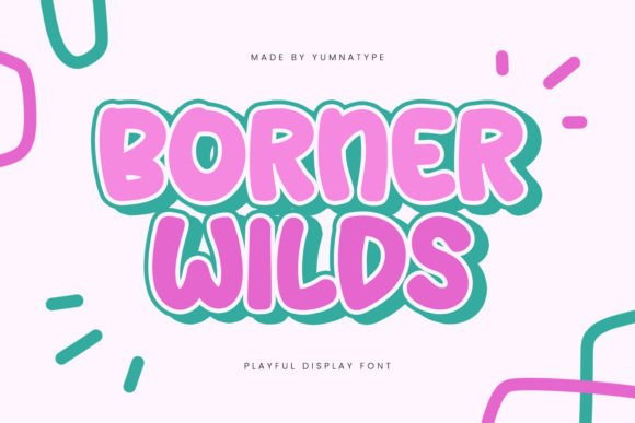 Borner Wilds Font: A Bold Display Typeface for Campaigns