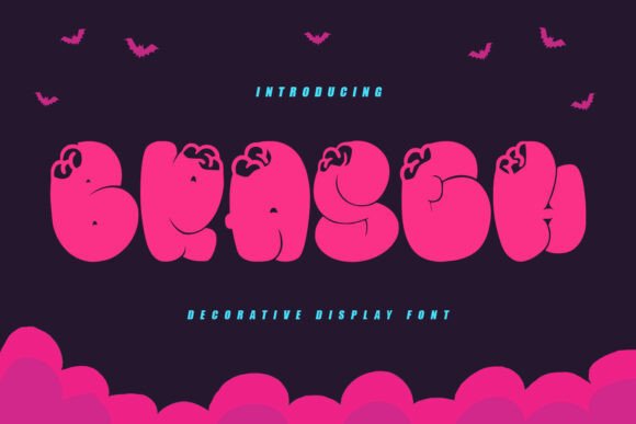 Braseh Font: Bold Decorative Type for Handmade Products