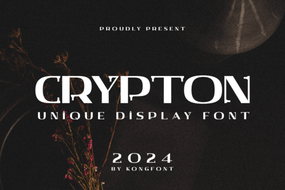 Crypton: A Futuristic Display Font for Modern Web Design