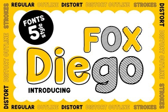 Fox Diego Font: A Playful Typeface for Brand Identity