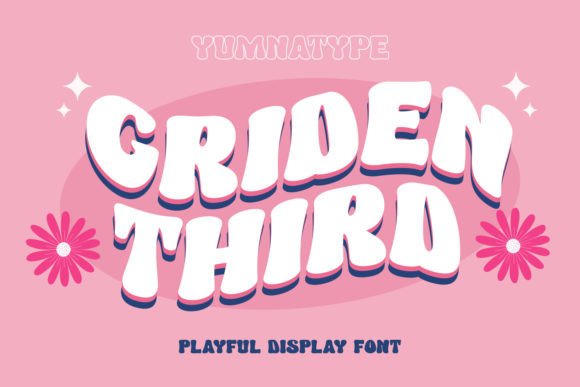 Griden Third Font: Bold Editorial Typography