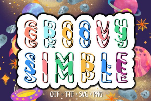 Groovy Simple Font: Adding Joy to Editorial Design