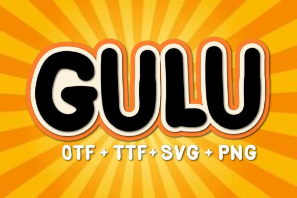 Gulu: A Designer’s Take on This Bold Display Font