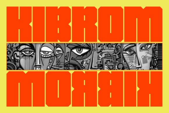 Kibrom Font: Testing Urban Display Type in Web Layouts