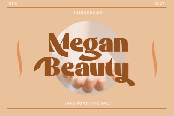 Megan Beauty Font: A Modern Sans Serif for Vintage Branding