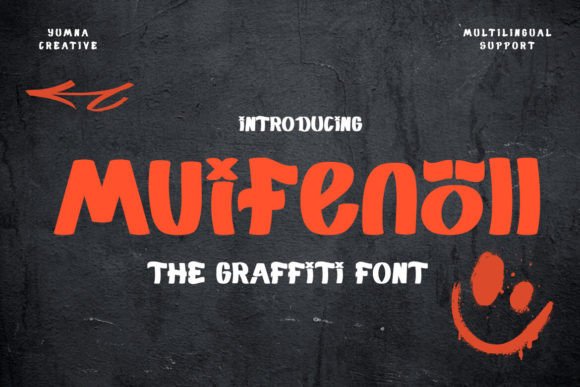 Muifenoll Font: Adding Street Art Style to Editorial Design