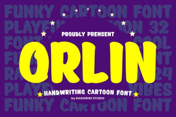 Orlin: A Handwriting Cartoon Font That Builds Brand Recognition