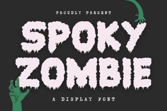 Spoky Zombie Font: A Designer’s Test for Playful Branding