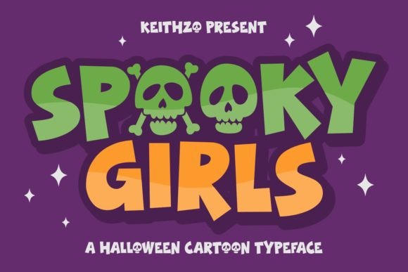 Spooky Girls Font Review for Halloween Campaigns