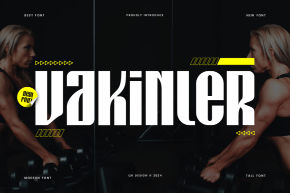 Vakinler Font: Bold Typography for Editorial Design
