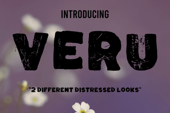 Veru Font: A Designer’s Take on Distressed Display Type