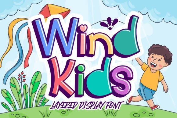 Wind Kids Font: Adding Whimsy to Your Brand Identity
