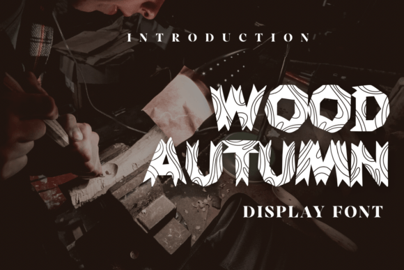 Wood Autumn Font: Adding Warmth to Brand Identity Design