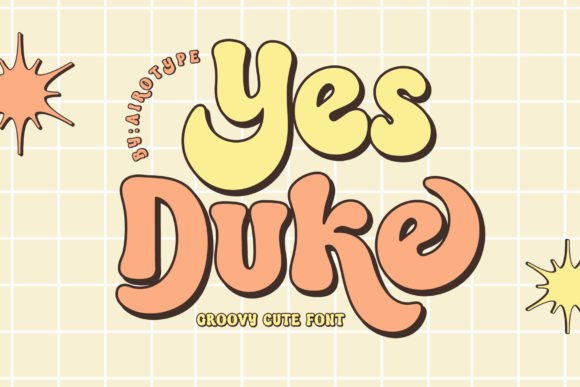 Yes Duke Font: Adding Retro Charm to Campaign Visuals